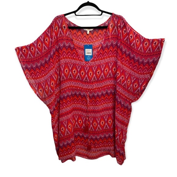 NWT Hawaiian Tropic Women's Tunic Swim Cover Up - Picture 1 of 11